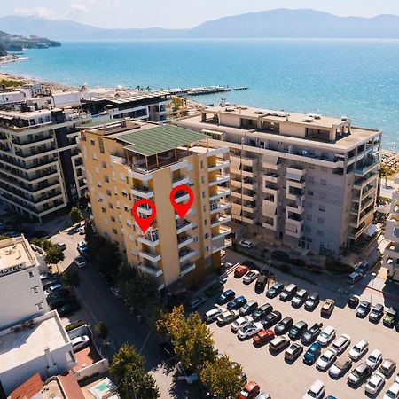 Victoria Lungomare Apartment Vlore Bagian luar foto
