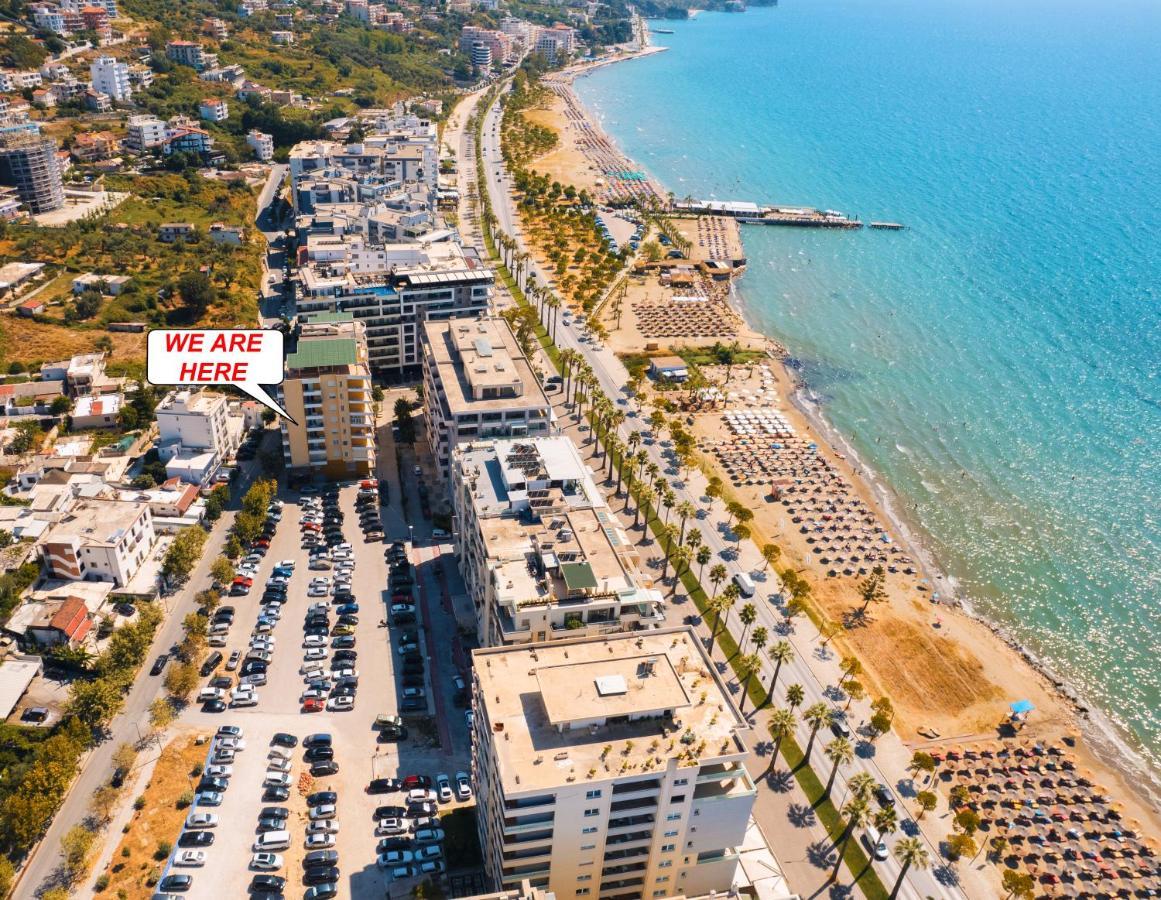 Victoria Lungomare Apartment Vlore Bagian luar foto
